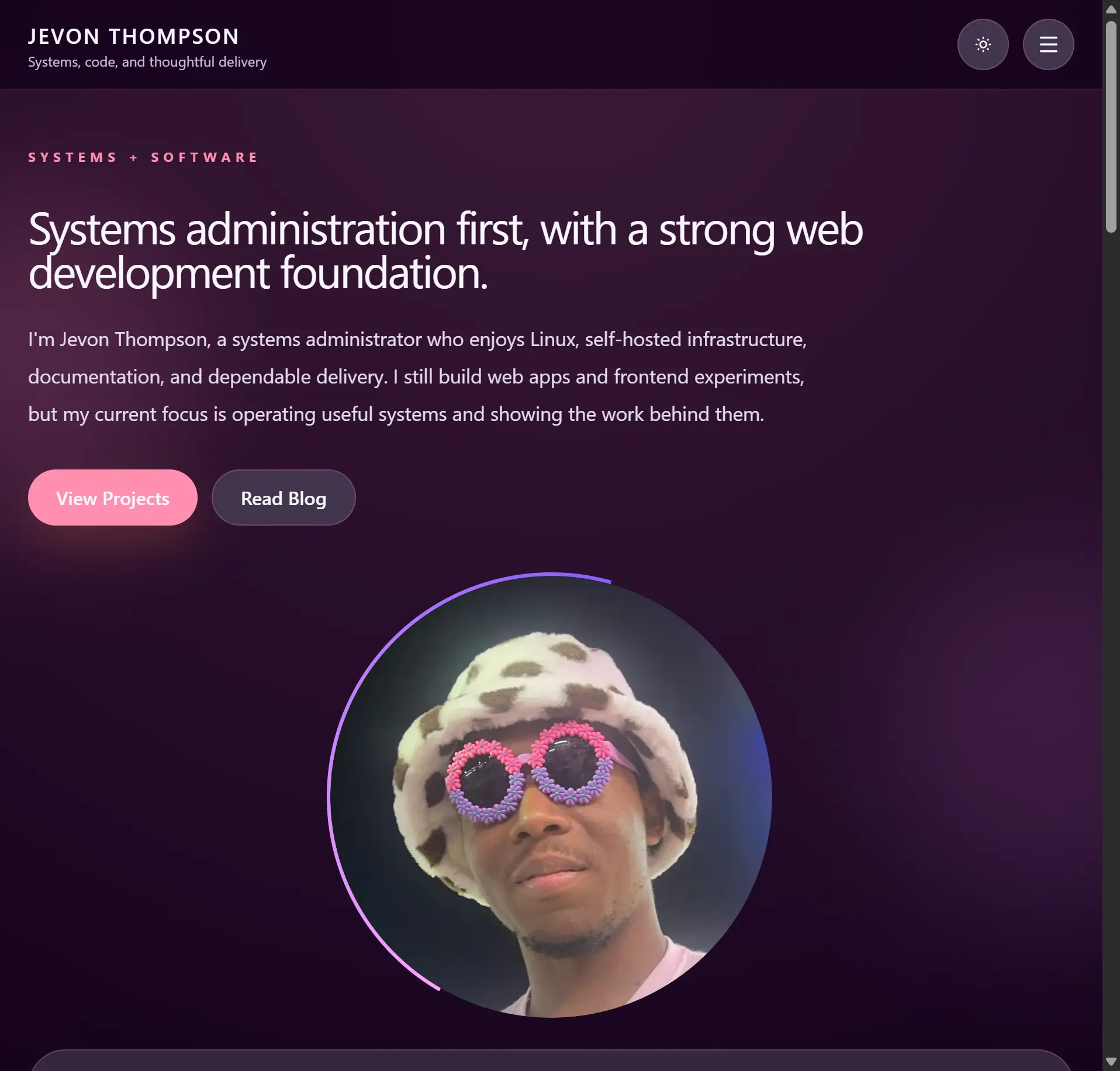 Current Portfolio & Blog Rewrite